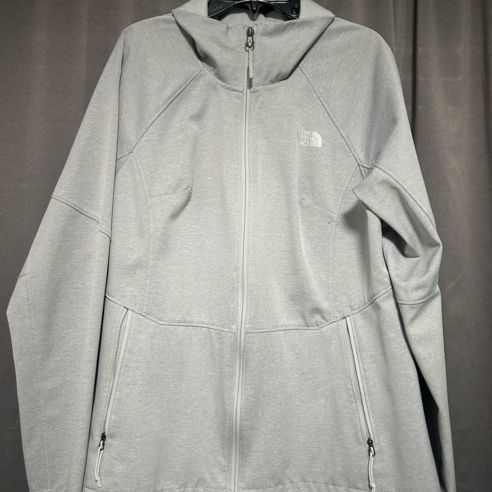 The North Face Gray Full-Zip Jacket